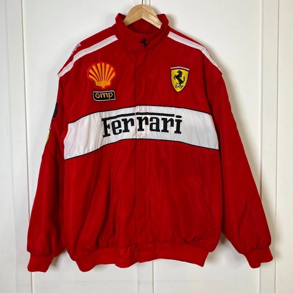Ferrari Other - Ferrari Schumacher F1 Racing Jacket Full Zip 1996 Official Licence Red Size 2XL